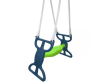 Детские уличные комплексы + Детский комплекс DFC качели, качели-гнездо и горка 76208