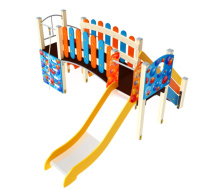 Детские уличные комплексы + Детский игровой комплекс «Карапуз» H=900 (Пузыри) ДИК 01-001 