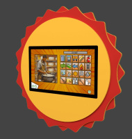 Навесные мультимедийные комплексы + Мультимедийный развивающий комплекс «AVKompleks Multi 18» в форме цветка