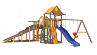 Детские уличные комплексы + Всесезонная площадка IgraGrad С Мостик 1 SF2