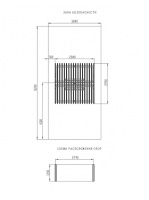 Перголы + Пергола тент с качелями (наклоная) - МФ 78.03.03-01.И1 /без поликарбоната/