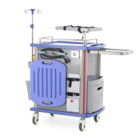 Тележки медицинские + Столик реанимационный, анестезиологический ЕТ850-01