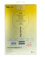 Ракетки для настольного тенниса + Ракетка для настольного тенниса Double Fish 6A+C, ITTF Approved, 2 мяча