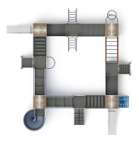 Детские уличные комплексы + Остров детства (Алтай) - ДИК 2.01.8.02-14.И1