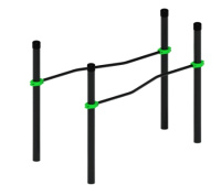 Уличные турники и брусья (Воркаут) + Воркаут ЛОВ 89 ВТ 101.05-01