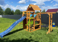 Детские уличные комплексы + Детская площадка IgraGrad Крафт Pro 4
