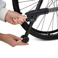 Кресла-коляски + Кресло-коляска для инвалидов Армед KR 4000-1 (Цельнолитые шины, 460 мм)