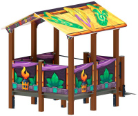 Теневые навесы, беседки + Манеж Счастливое детство (Майя) ДОВ 30.01.01-03