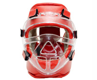 Шлемы для единоборств и карате + Шлем для рукопашого боя и единоборств со съёмной пластмассовой маской LEO