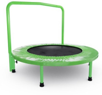 Батуты + Батут с поручнем DFC JUMPFIT 36