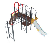 Детские уличные комплексы + Детский игровой комплекс «Навина» H=1200 ДИК 28-923