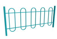 Ограждения + Ограждение 700х2000 тип 13 МФ 08-132