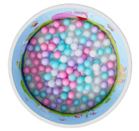 Сухие бассейны и шарики + Сухой бассейн Romana Мир внутри "Принцессы" ДМФ-МК-02.55.01-01