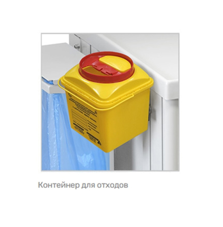 Тележки медицинские + Тележка медицинская многофункциональная Тип 5