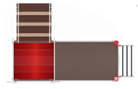 Теневые навесы, беседки + Паровозик (черный) - Беседка - МФ 10.03.05-02