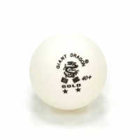 Мячики для настольного тенниса + Мячи Dragon Training Gold 2* New (6 шт, бел.) в блистере