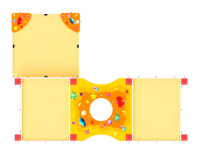 Песочницы + Песочница тройная комбинированная - ДОВ 50.01.06-01