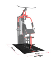 Аксессуары для кардиотренажеров + Коврик UNIX Fit для кардиотренажёров 220x110x0,6 см
