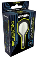Аксессуары для игры в дартс + Литые оперения с хвостовиками Winmau Fusion Short White (белые)