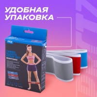 Эспандеры тканевые + Комплект тканевых мини-лент PRCTZ FABRIC ELASTIC STRAP SET, 3 шт.