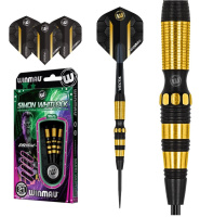 Дротики + Чемпионские дротики Winmau Simon Whitlock ONYX AU (GOLD) steeltip 21gr (профессиональный уровень)
