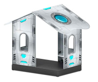 Теневые навесы, беседки + Домик мини 1 (Космопорт) МФ 10.01.10-03