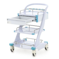 Тележки медицинские + Столик реанимационный, анестезиологический CT-109 (ТМ-015АН-00)