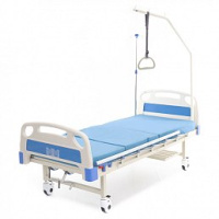 Кровати функциональные + Медицинская кровать механическая четырехсекционная MET DM-370