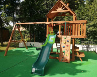 Детские уличные комплексы + Детская площадка IgraGrad Шато (Дерево)