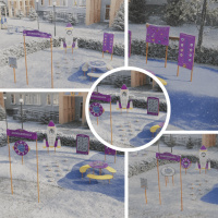 Детские уличные площадки для ДОУ + Космоплощадка «Орбита знаний»