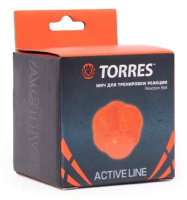 Тренировочный инвентарь + Мяч для тренировки реакции TORRES Reaction ball TL0008, диаметр 8 см
