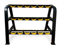 Стойки для гантелей, грифов и дисков + Стойка для гантелей UNIX Fit DumRack 9 PRO (500 кг)