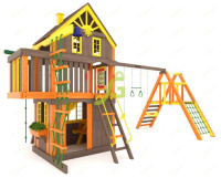 Детские уличные комплексы + Детская площадка IgraGrad Шато 2 мод.2