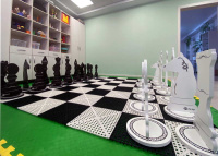 Детское развивающее оборудование для ДОУ и СОШ + Шахматные фигуры напольные "Большие" 61 см