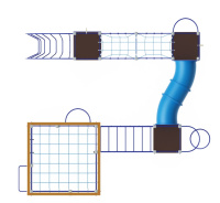 Детские уличные комплексы + СК 07-005-ПЛ Спортивный комплекс Квест