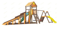Детские уличные комплексы + Всесезонная площадка IgraGrad С Gride мод.1 SF1