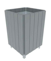 Скамейки и столики + МФ 06-507-П Урна полимерная, со вставкой