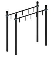 Уличные турники и брусья (Воркаут) + Воркаут ЛОВ 108 ВТ 102.10-01