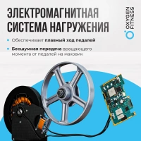 Эллиптические тренажеры + Эллиптический тренажер OXYGEN FITNESS E700 PRO
