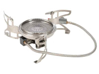 Газовое оборудование + Горелка туристическая со шлангом Tramp Firebird TRG-058 нержавеющая сталь