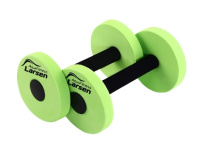 Аквааэробика + Аквагантель AquaFitness Larsen YP-27A (пара) малой сопротивляемости