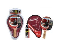 Ракетки для настольного тенниса + Набор DONIC PERSSON 600 (1 ракетка, 3 мячика Avantgarde 3*, чехол)