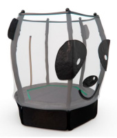 Батуты + Батут детский DFC ANIMALS PANDA 55" с сеткой