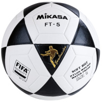 Футбольные мячи + Мяч для футбола MIKASA FT5 FQ-BKW, размер 5, FIFA Quality