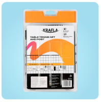 Сетки для настольного тенниса + KRAFLA N-H100 Сетка для настольного тенниса с креплением