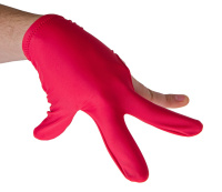 Перчатки + Перчатка бильярдная "Dynamic Pro" (бургунд)