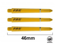 Оперения и хвостовики + Хвостовики Winmau Pro Force с колечками (Medium) желтого цвета