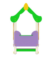 Игровые домики + Домик Теремок МФ 01-011