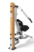 Уличные тренажеры + Жим от груди (лиственница) СТ 006-Л.И3