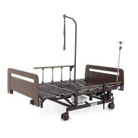 Кровати функциональные + Кровать электрическая Med-Mos DB-11А (ЛДСП венге) ширина ложемента 120 см